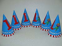 Carnival hats (Set of 6)