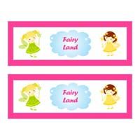 Fairy theme Water bottle wrappers