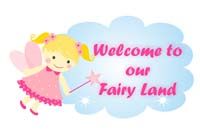 Fairy with cloud poster
