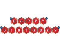Lego theme Happy Birthday Banners