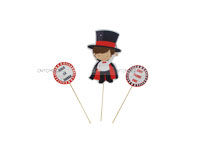 Magician Birthday theme Cup cake toppers