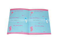 Pink & Blue Babyshower theme Wish book