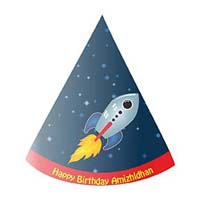 Space Party Hats (Set of 6)
