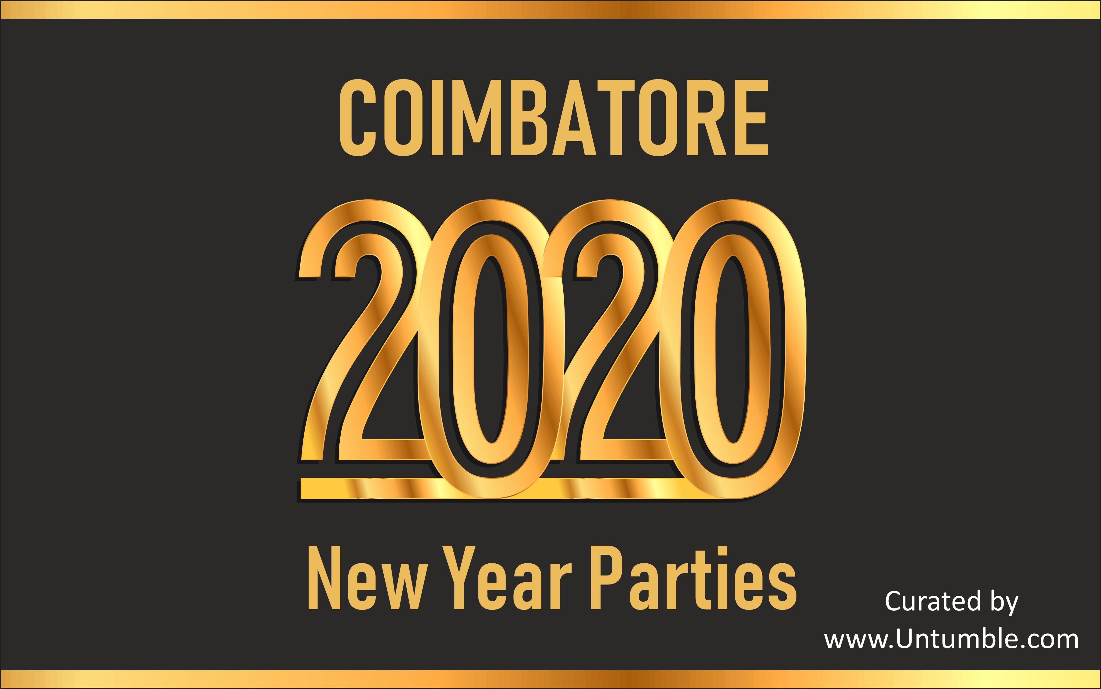 List of New Year 2020 Parties/Events in Coimbatore
