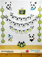 Panda theme party pack available at 999/- for house parties 