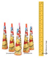 WIinnie the Pooh Party Horns (Pack of 6)