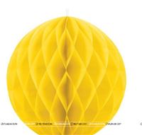 10 inch Yellow Honey Comb Balls