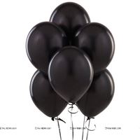 Black Latex Balloons (Pack of 20)