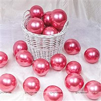 5 inch Pink Chrome Balloons (Pack of 10)