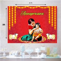 Annaprasana Theme Backdrop 