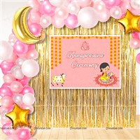 Annaprasana Theme Foil Kit ( Pink Color) 