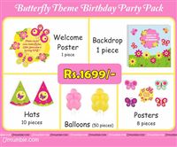 Butterfly Theme Mini Party Pack
