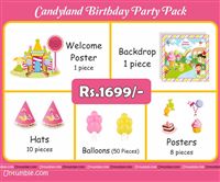 Candyland Theme Mini Party Pack