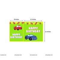 Vehicles birthday theme Pinata