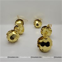Small Sequin Ball Hangings (Gold)