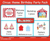 Circus Theme Mini Party Pack