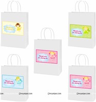 Fairy stickered gift bags