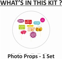 Friendship Day Colorful Props Kit