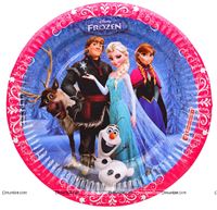 Frozen Birthday Party Plate 9 inch