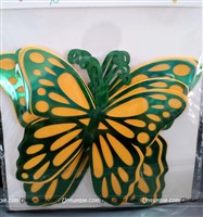 Green & Yellow Butterfly Party Decor Stick