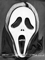 Halloween White Mask - Single 