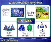 Little Krishna Theme Mini Party Pack