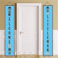 Littleman Theme  Door Banners (Set of 2)