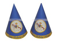 Prince Party Hats (Set of 6)