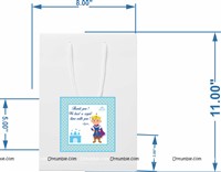 Little Prince Return Stickered Gift Bags 