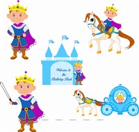 Little Prince Theme Paperfan Kit