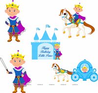Little Prince Birthday theme Posters pack
