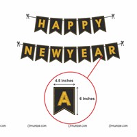 New Year Banner and Dangler Kit with Balloons