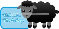 Baa Baa Black Sheep cutout