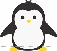 Penguin Cutout 