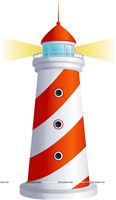 Lighthouse cutout