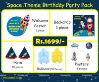 Space theme Mini Party Pack
