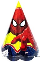 Spiderman Party Caps (Set of 10)