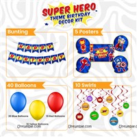 Super Hero Swirls Kit