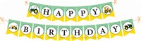 Tractor  Theme Happy Birthday Banner