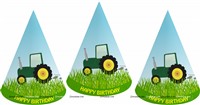 Tractor Theme Hat ( Set Of 6)