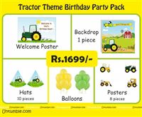 Tractor theme Mini Party Pack 