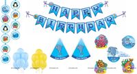 Underwater Super saver birthday decoration kit (Pack of 58 pieces)