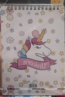 Unicorn Theme Scratch Paper Note