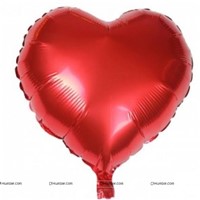 Red Heart Foil Balloon (14 inch)