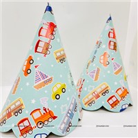 Vehicle Theme Cone Shaped Party Hats, Pack of 10