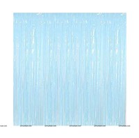 Pastel Color Foil Curtains - 