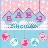 Backdrop - Baby Shower Party Supplies and Decor