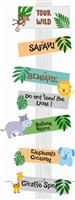 Posters / Cutouts - Baby Animal Jungle birthday supplies