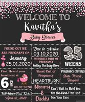 Chalkboard posters - Baby Shower Party Supplies and Decor