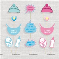 Photo Booth Props - Baby Shower Party Supplies and Decor